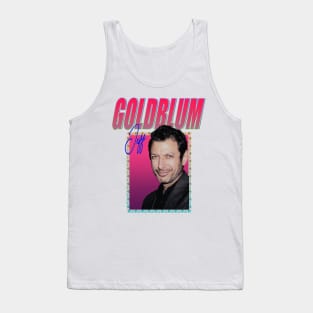 Retro 80s Styled Aesthetic - Jeff Goldblum Tank Top